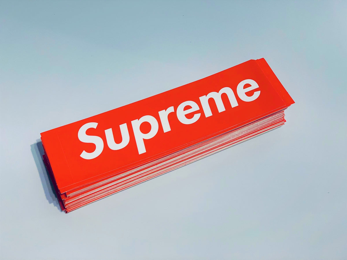 Supreme Gucci Box Logo Stickers