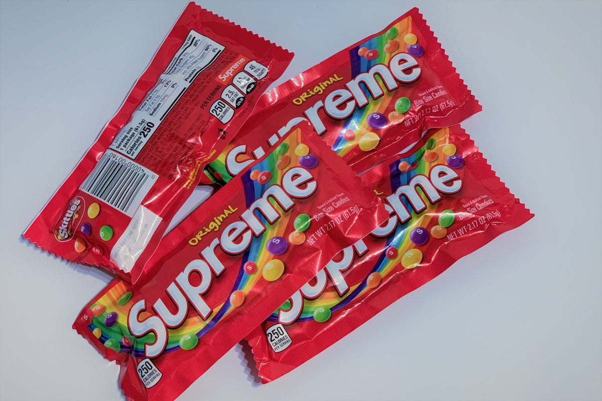 Supreme Skittles Set (Not Fit For Human Consumption) Red & Purple - FW21 -  US