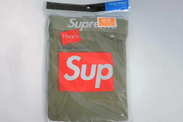 Supreme®/Hanes® Boxer Briefs (2 Pack) - Shop - Supreme