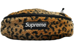 FW17 Supreme Leopard Fleece Waist Bag