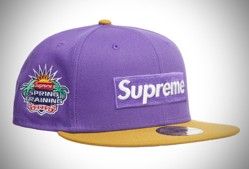 Supreme x New Era Box Logo Hat 2-Tone Purple – lexxoseptboardshop