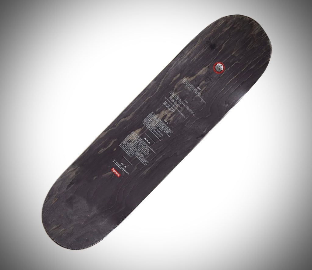 Supreme x The Crow Crushed Skateboard Deck – lexxoseptboardshop